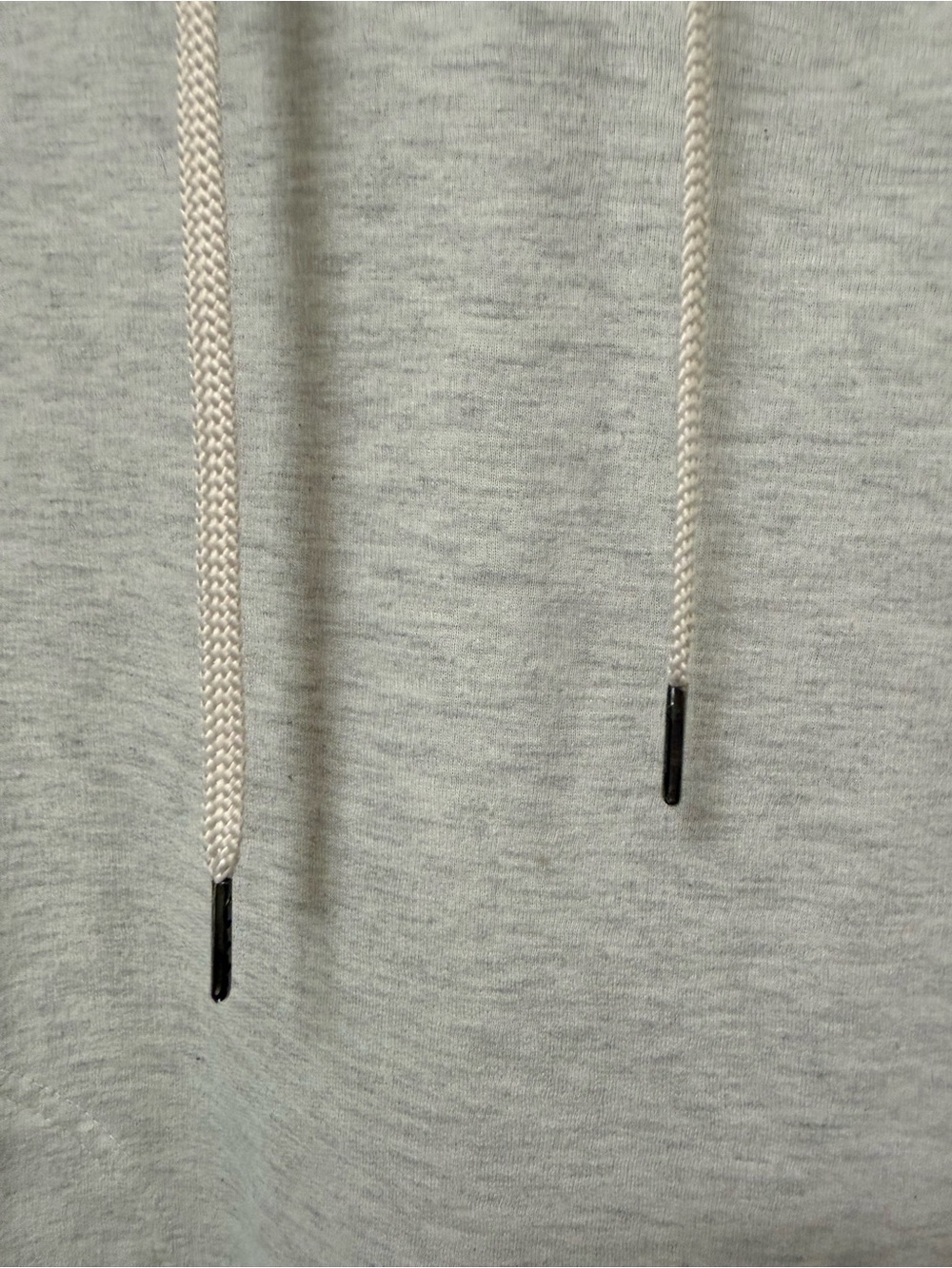 Light Gray Hooded Pullover Sweatshirt - Picture 3 of 6